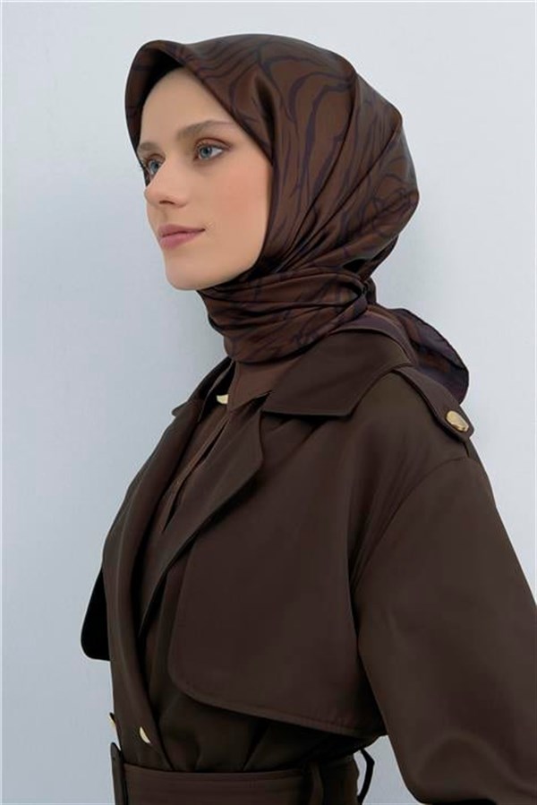 Armine  Saf İpek Twill Eşarp 9511D 80