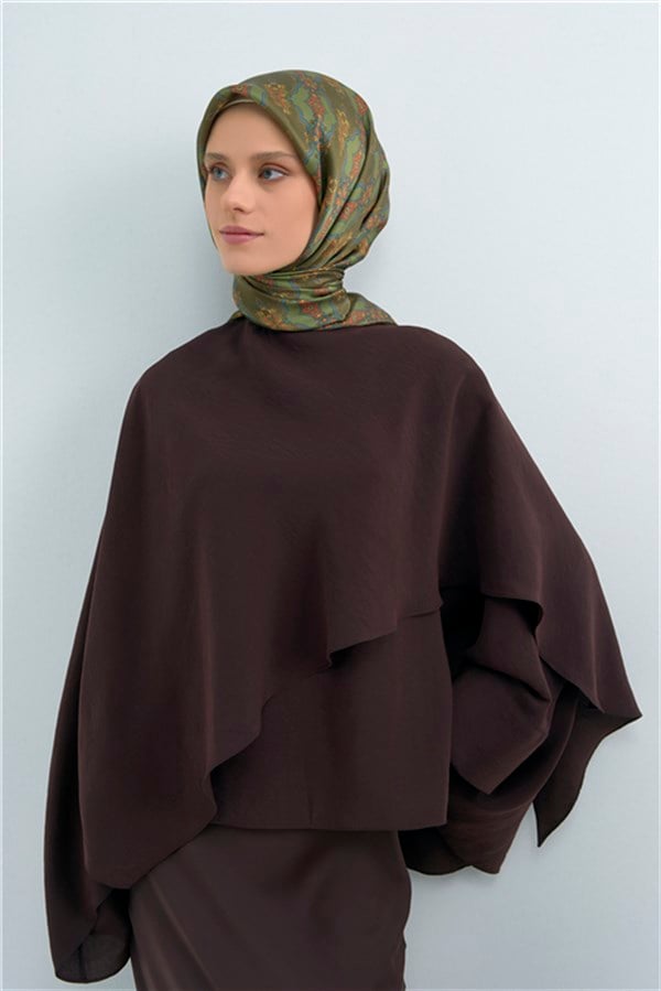 Armine  Saf İpek Twill Eşarp 9522D 06