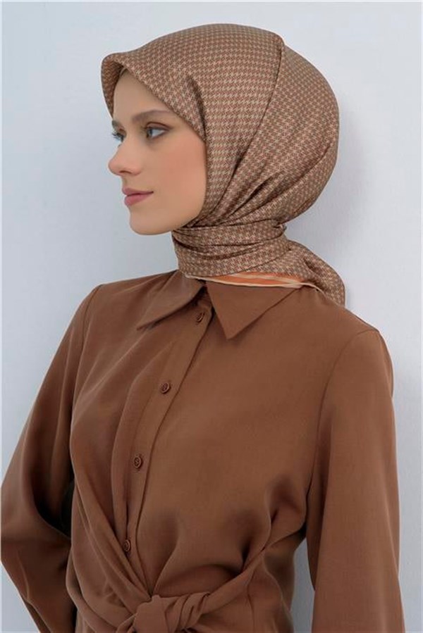 Armine  Saf İpek Twill Eşarp 9528D 04