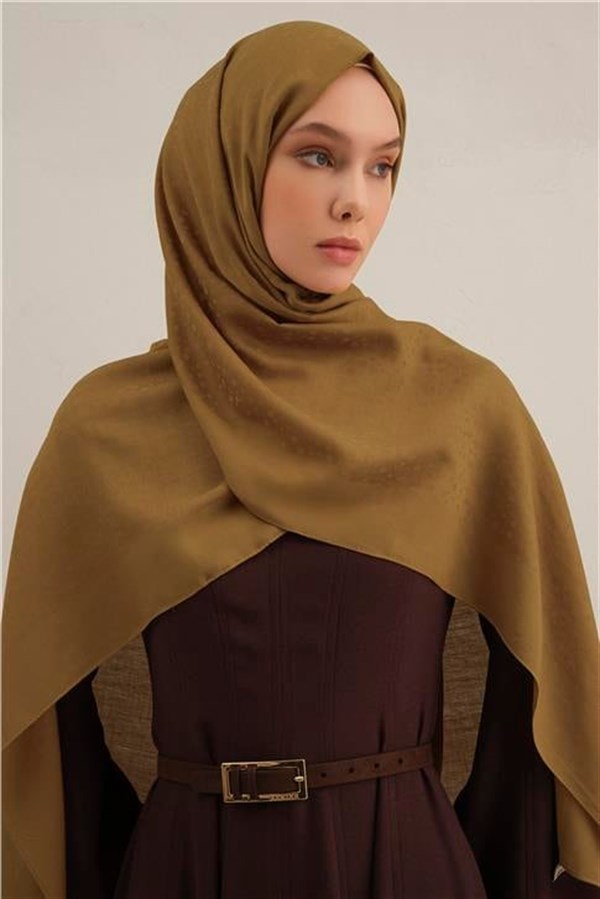 Armine Damla Desen Bambu Cotton Şal 71