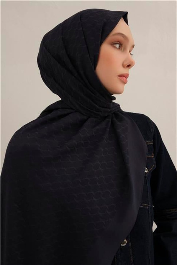 Armine Link Desen Bambu Cotton Şal 02