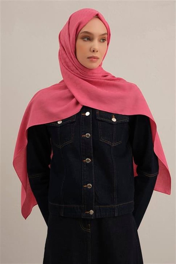 Armine Link Desen Bambu Cotton Şal 37