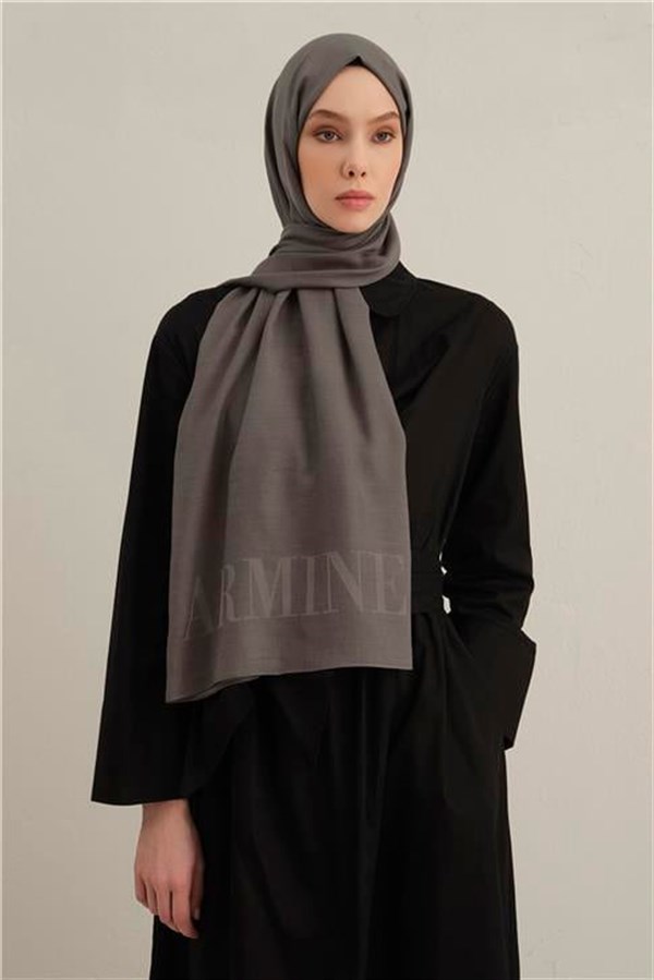 Armine Logo Drop Pamuk İpek Şal 20