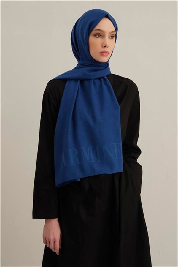 Armine Logo Drop Pamuk İpek Şal 28