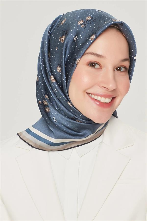 Armine Nostalji Serisi Sura İpek Eşarp 8502-84NS