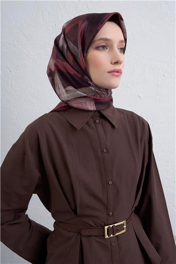 Armine Saf İpek Sura Eşarp 9413D 81