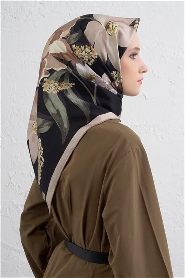 Armine Saf İpek Sura Eşarp 9414D 5