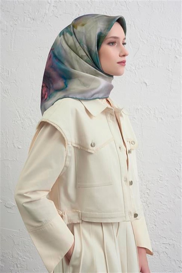 Armine Saf İpek Sura Eşarp 9426D 09
