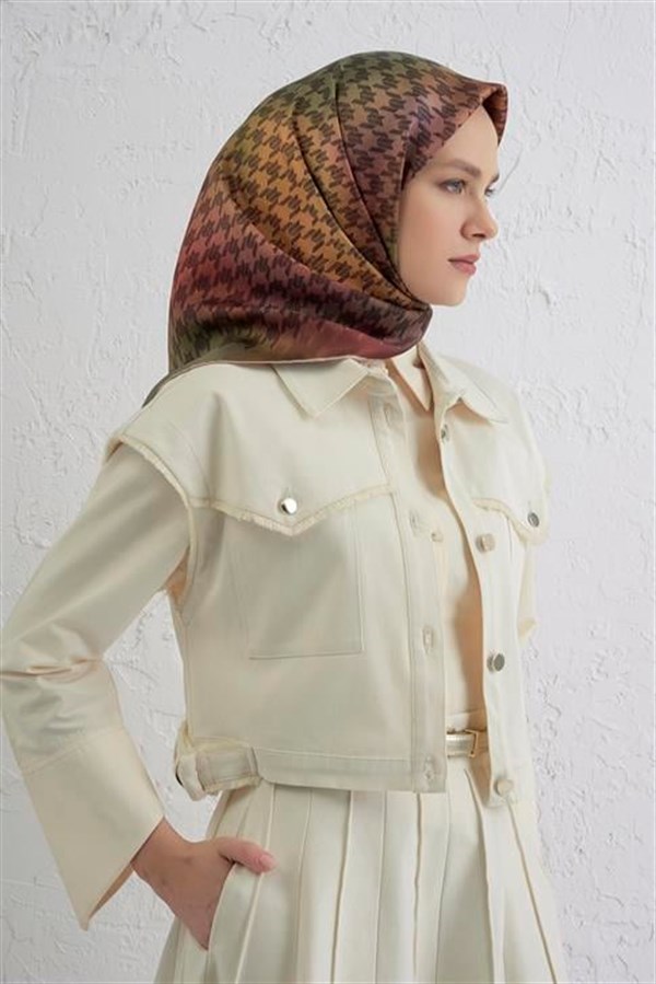 Armine Saf İpek Sura Eşarp 9434D 38