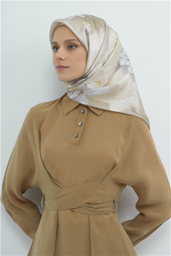 Armine Saf İpek Sura Eşarp 9505D 84