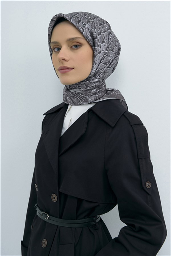 Armine Saf İpek Sura Eşarp 9518D 01