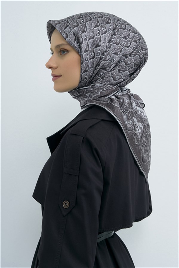 Armine Saf İpek Sura Eşarp 9518D 01