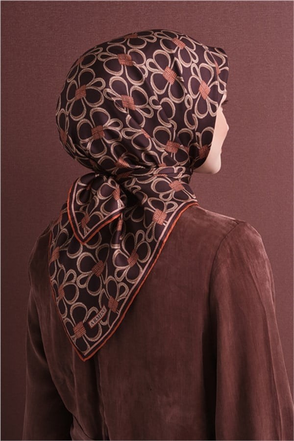Armine Saf İpek Sura Eşarp 9638D 52