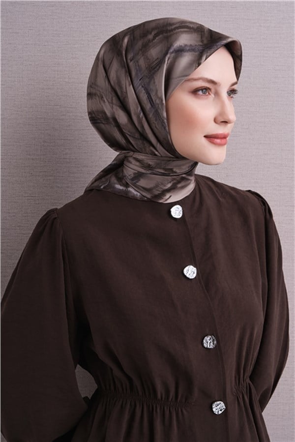 Armine Saf İpek Twill Eşarp 9602D 54