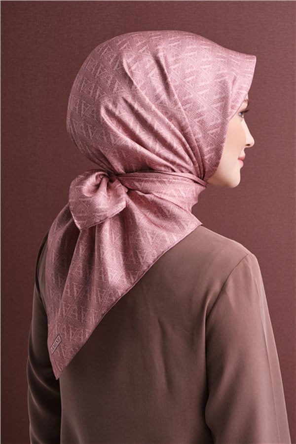Armine Saf İpek Twill Eşarp 9625D 03
