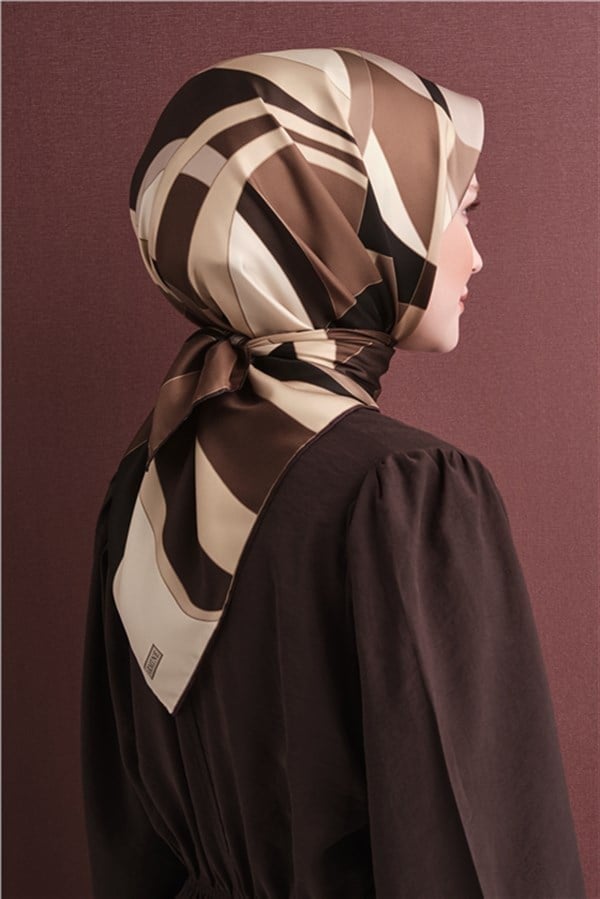 Armine Saf İpek Twill Eşarp 9633D 50