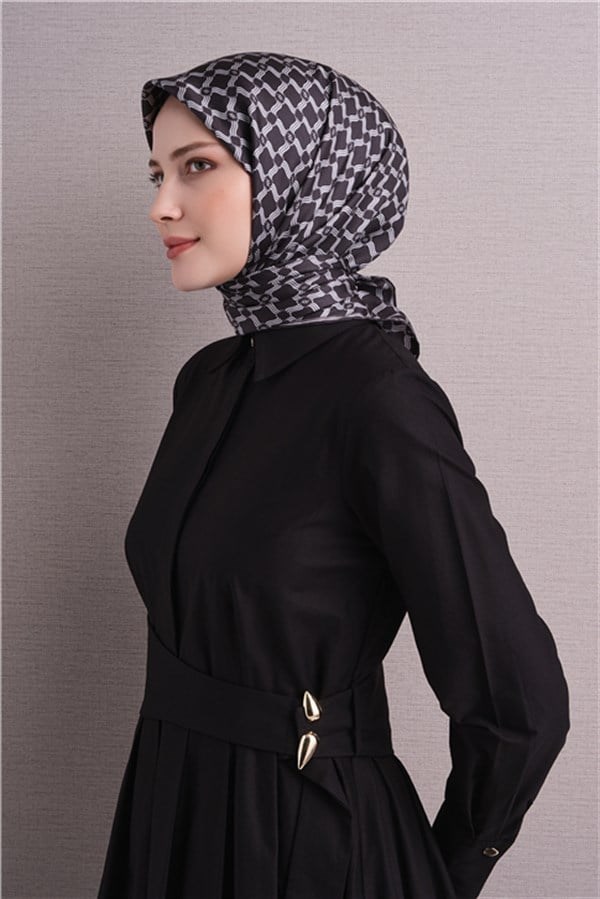 Armine Saf İpek Twill Eşarp 9636D 82