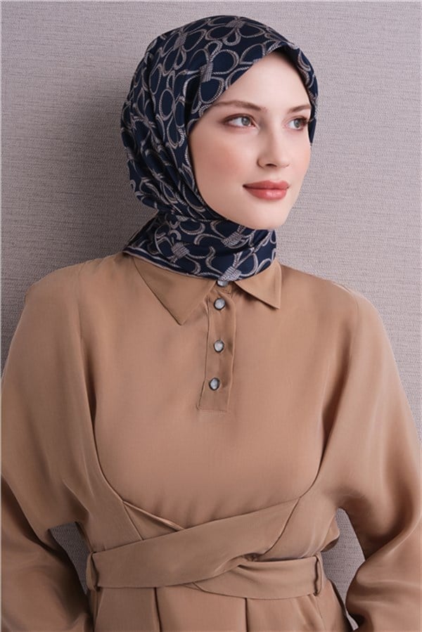 Armine Saf İpek Twill Eşarp 9638D 03