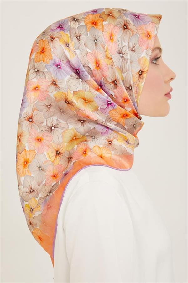 Armine Sura İpek Eşarp 9108-35