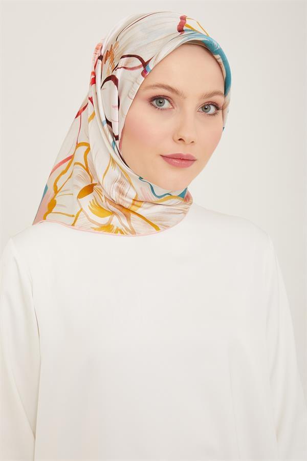 Armine Sura İpek Eşarp 9110-08