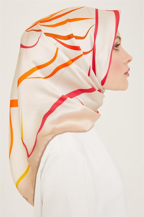 Armine Sura İpek Eşarp 9115-02