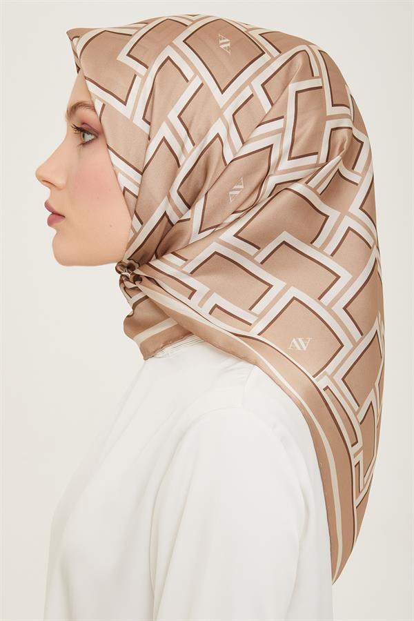 Armine Sura İpek Eşarp 9132-02