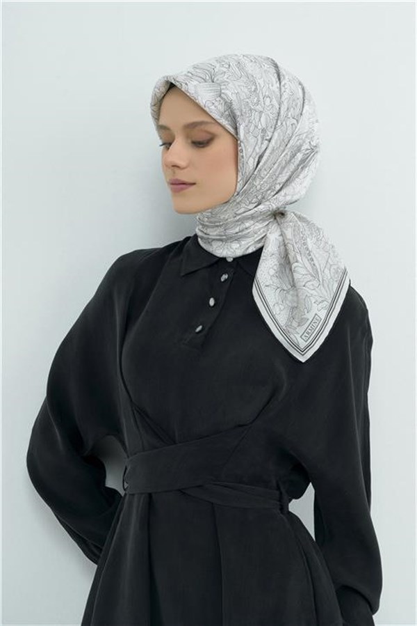Armine Yeni Sezon 2026 Saf İpek Sura Eşarp 9508D 01