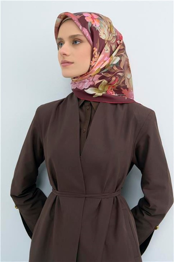 Armine Yeni Sezon 2026 Saf İpek Sura Eşarp 9516D 33