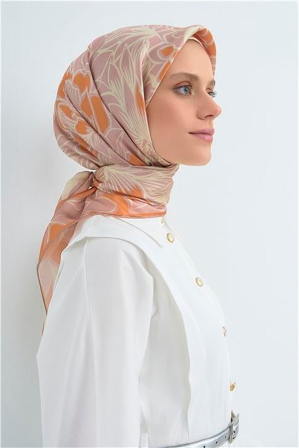 Armine Yeni Sezon 2026 Saf İpek Sura Eşarp 9539D 56
