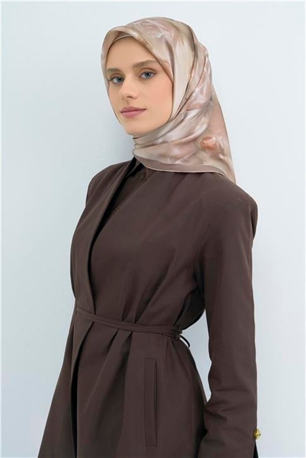 Armine Yeni Sezon 2026 Saf İpek Sura Eşarp 9515D 37