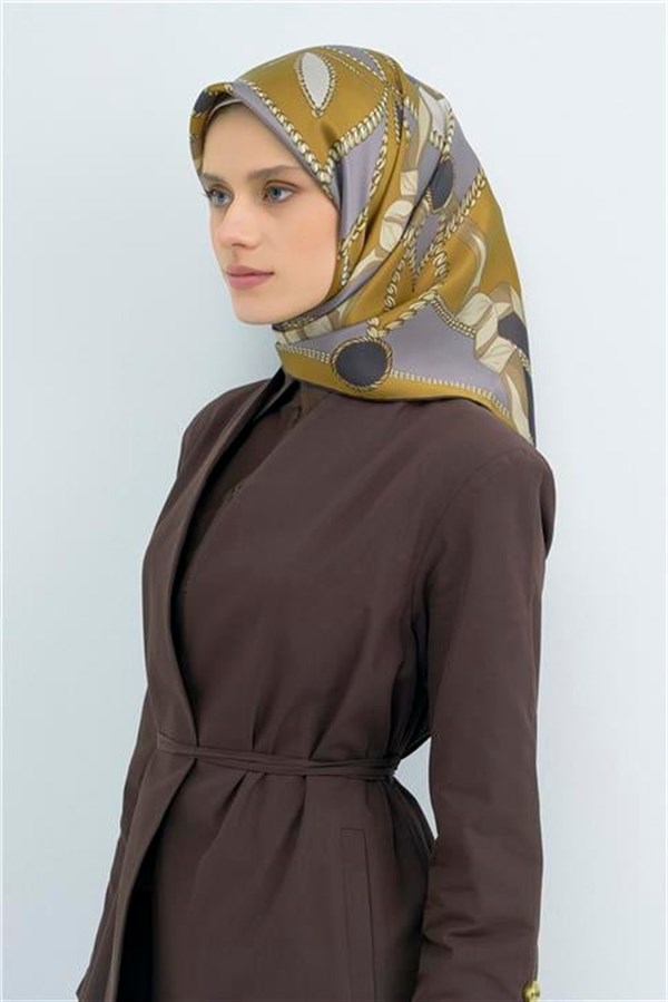 Armine Yeni Sezon 2026 Saf İpek Sura Eşarp 9531D 33