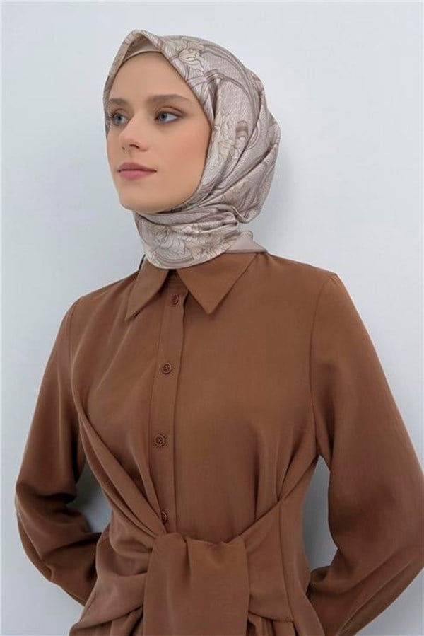 Armine Yeni Sezon 2026 Saf İpek Sura Eşarp 9512D 01