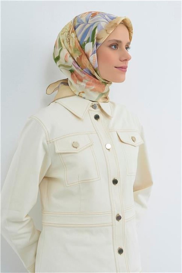 Armine Yeni Sezon 2026 Saf İpek Sura Eşarp 9516D 03