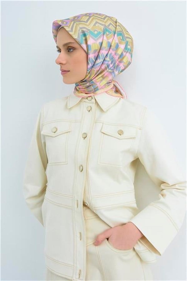 Armine Yeni Sezon 2026 Saf İpek Sura Eşarp 9542D 55
