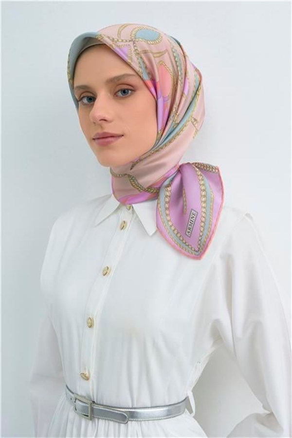 Armine Yeni Sezon 2026 Saf İpek Sura Eşarp 9531D 88