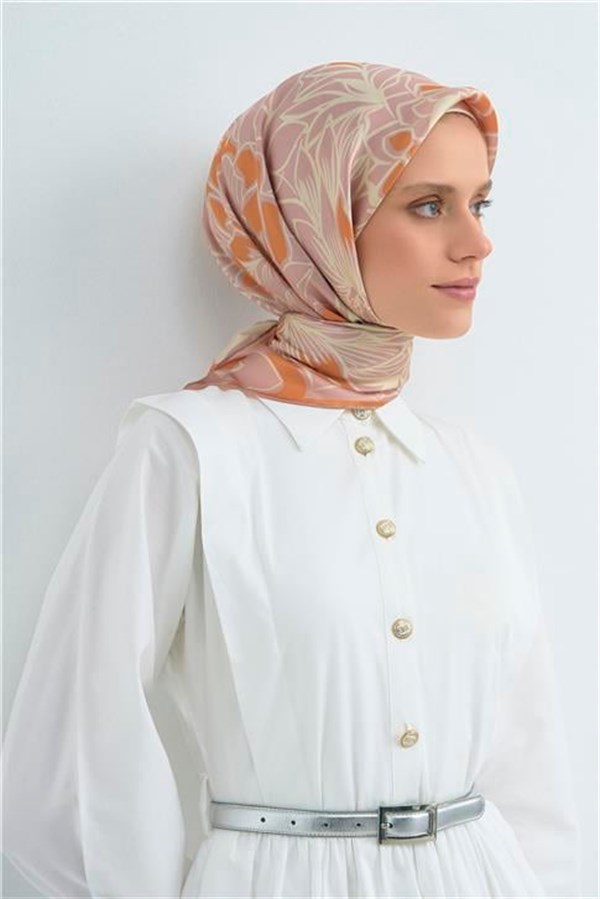 Armine Yeni Sezon 2026 Saf İpek Sura Eşarp 9539D 56
