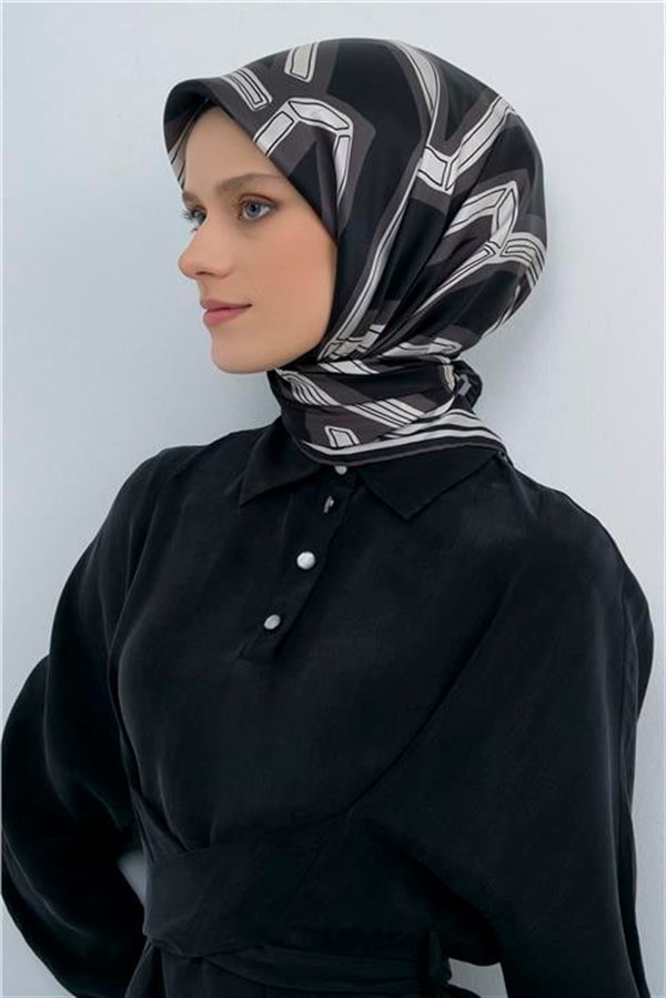Armine Yeni Sezon 2026 Saf İpek Twill Eşarp 9547D 80
