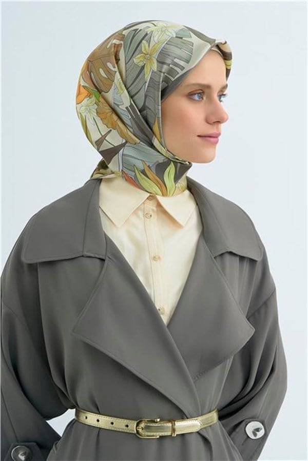 Armine Yeni Sezon 2026 Saf İpek Twill Eşarp 9500D 31