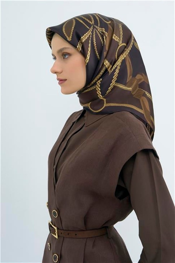 Armine Yeni Sezon 2026 Saf İpek Twill Eşarp 9531D 85