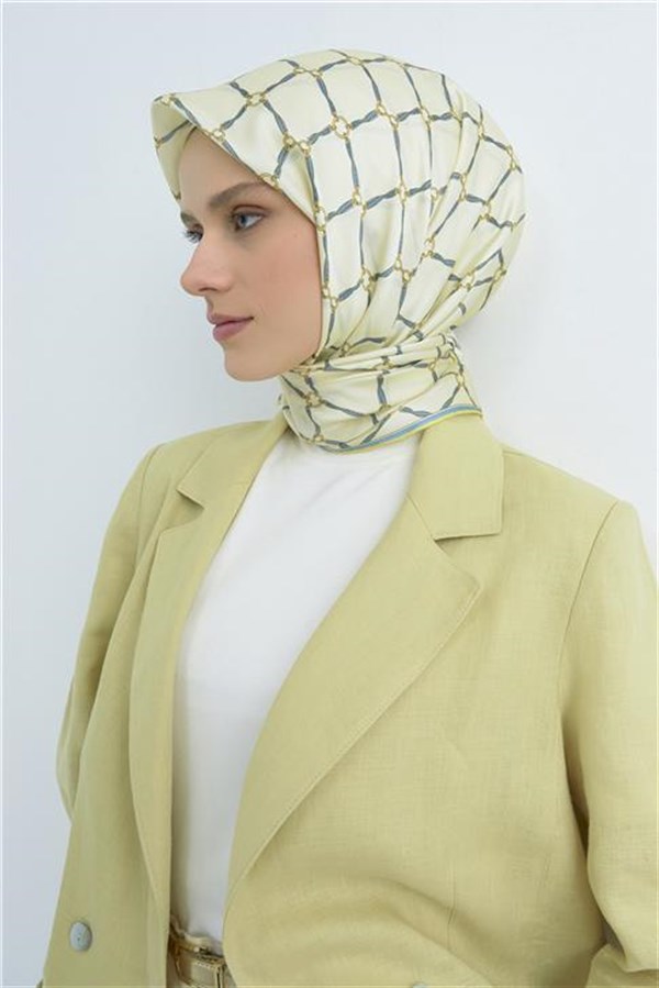Armine Yeni Sezon 2026 Saf İpek Twill Eşarp 9538D 81