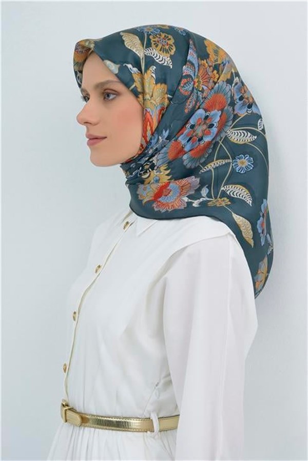 Armine Yeni Sezon 2026 Saf İpek Twill Eşarp 9523D 56