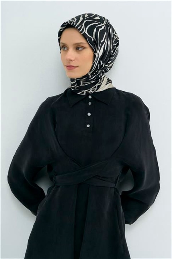 Armine Yeni Sezon 2026 Saf İpek Twill Eşarp 9511D 14