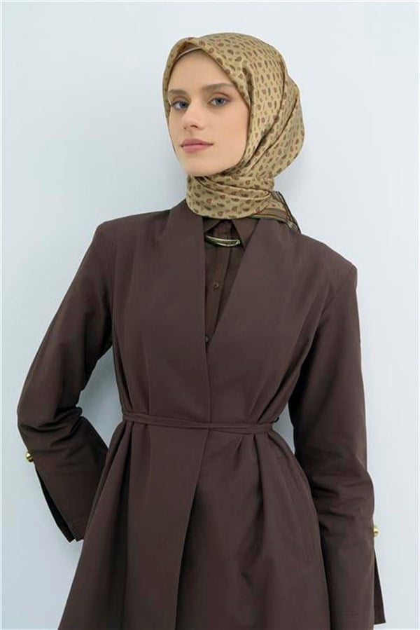 Armine Yeni Sezon 2026 Saf İpek Twill Eşarp 9548D 81