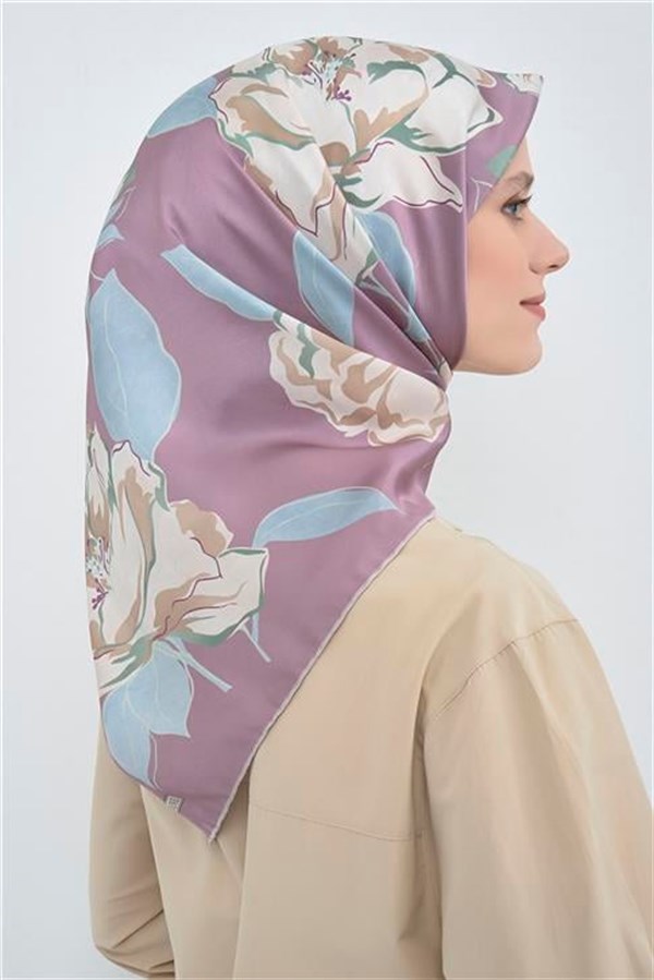 Armine Yeni Sezon 2026 Saf İpek Twill Eşarp 9509D 82