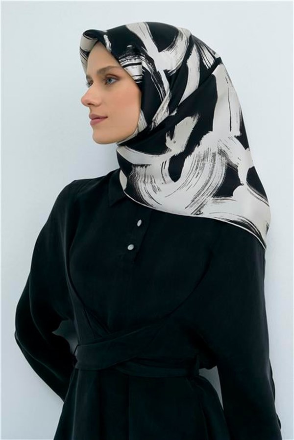 Armine Yeni Sezon 2026 Saf İpek Twill Eşarp 9555D 06