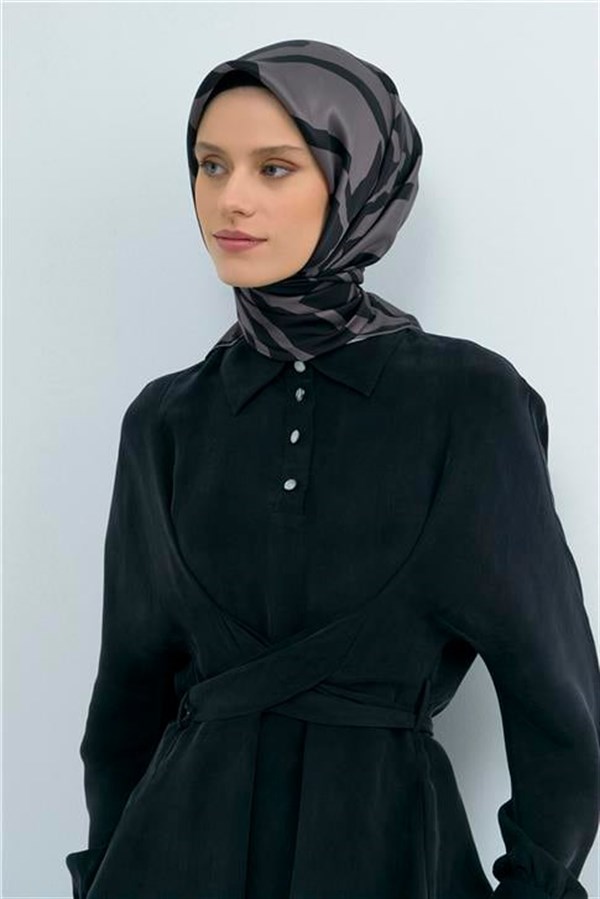 Armine Yeni Sezon 2026 Saf İpek Twill Eşarp 9554D 56