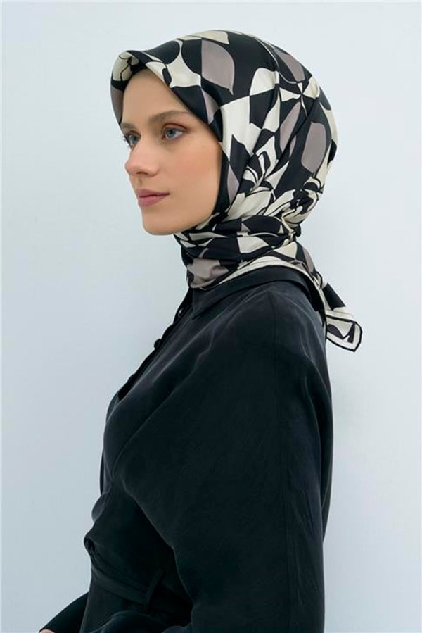 Armine Yeni Sezon 2026 Saf İpek Twill Eşarp 9551D 09