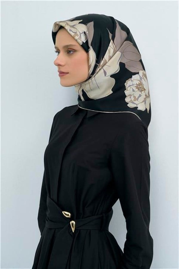 Armine Yeni Sezon 2026 Saf İpek Twill Eşarp 9509D 09