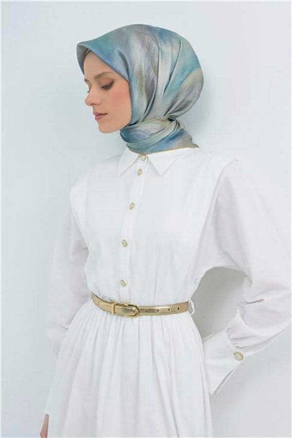 Armine Yeni Sezon 2026 Saf İpek Twill Eşarp 9513D 82