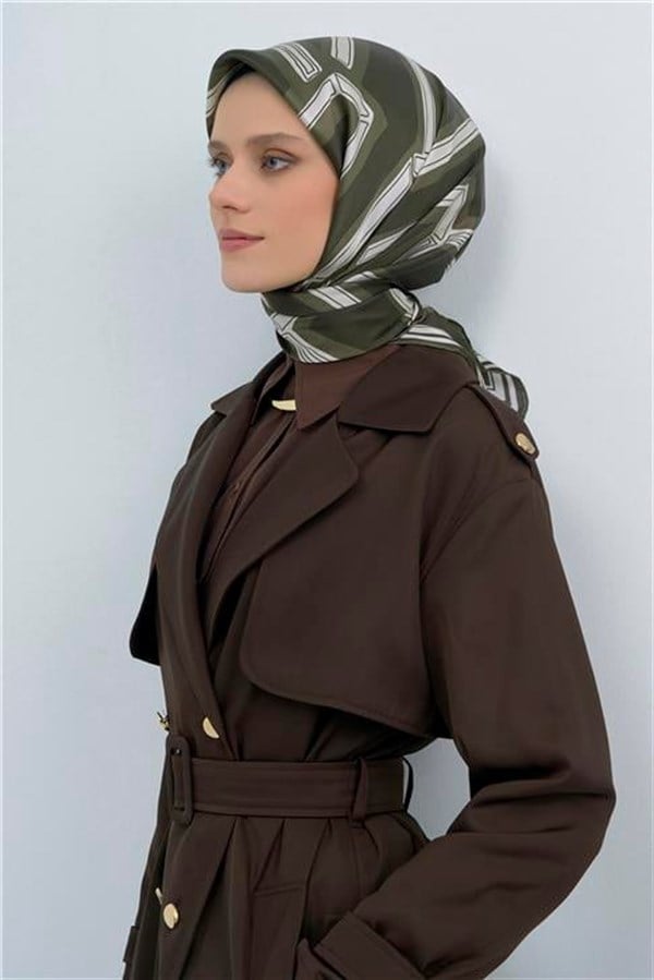 Armine Yeni Sezon 2026 Saf İpek Twill Eşarp 9547D 82